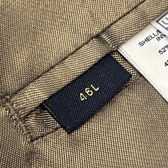 BROOKS BROTHERS 346 Regent Fit 46L Sport Coat Blazer Suit Jacket Beige Plaid Men - Picture 16 of 16